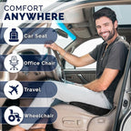 ComfiLife Car Seat Cushion – Premium Wedge Memory Foam Car Cushions - Image 7