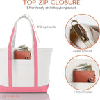CB STATION Medium Classic Canvas Tote Bag - Image 3