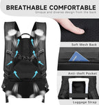 52L Extra Large Travel Backpack, 18.4 Inch Travel Laptop Backpack, TSA Friendly - Image 5