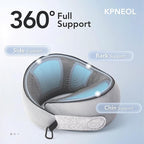 Travel Pillow, 100% Pure Memory Foam Travel Neck Pillow Airplane Neck Support - Image 2