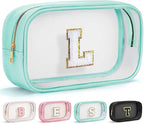YOOLIFE Initial Make Up Bag Travel Toiletry Bag by YOOLIFE