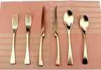 6-Piece Flatware Set, Extra Thick Heavy Duty by Uniturcky