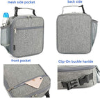FlowFly Kids Lunch box Insulated Soft Bag Mini Cooler Back to School Thermal - Image 4