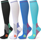 Kickticks 4 Pairs Compression Socks by Kickticks