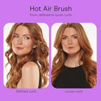 INFINITIPRO BY CONAIR Hot Air Styling Brush Set with 2-Inch and 1.5-Inch Bristles