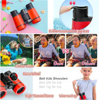 Kids Binoculars Best Gifts for 3-12 Years Boys Girls High-Resolution Optics - Image 4