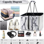 QOGiR Neoprene Multipurpose Beach Bag Tote - Image 4