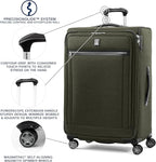 Travelpro Platinum Elite Softside Expandable Checked Luggage, 8 Wheel Spinner - Image 2