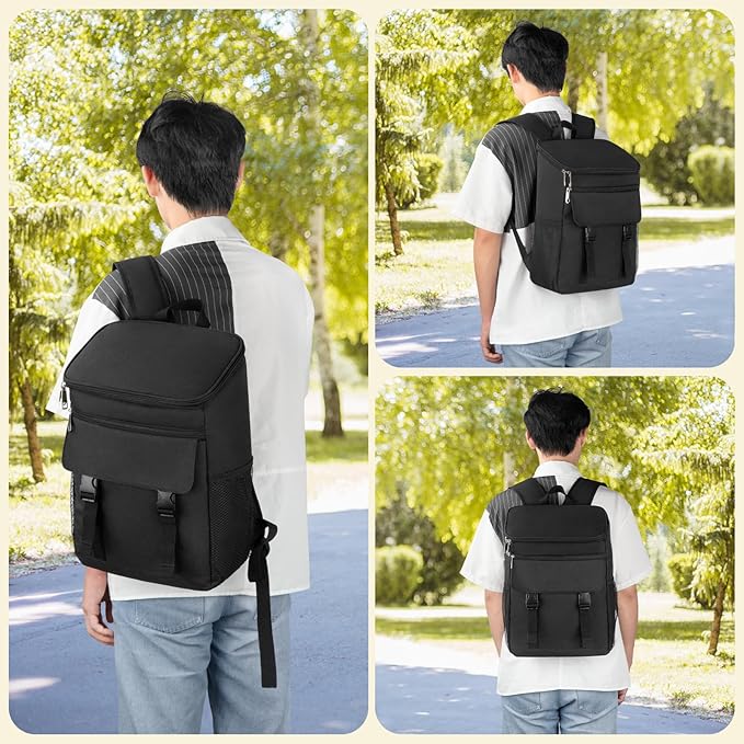 Backpack Cooler, 30 Cans Insulated Lunch Backpack - Image 7