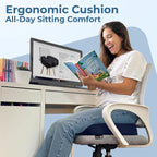 5 STARS UNITED Seat Cushion for Tailbone Pain Relief – Memory Foam Cushion for - Image 2