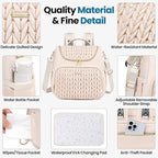4 in 1 Convertible Diaper Bag Backpack, Waterproof Baby Diaper Bag - Image 5
