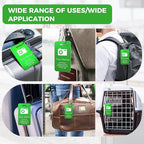 Personalized Luggage Tags, Custom Luggage Tags 4 Pack TSA Approved Double Sided - Image 7