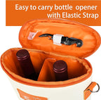 Tirrinia 2 Bottle Wine Gift Tote Carrier - Image 4