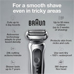 Braun Electric Razor for Men, Series 7 360 Flex Head Foil Shaver - Image 3