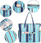 LEDAOU Beach Bag Waterproof Sandproof Women Tote Bag Pool Bag - Image 7