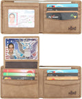 Wallet for Men-Genuine Leather RFID Blocking Bifold Stylish Wallet by WelcometoHIMI
