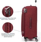 Travelpro Platinum Elite Softside Expandable Checked Luggage, 8 Wheel Spinner - Image 4