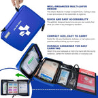 300 PCS First Aid Kit for Home, Businesses, Sports & Outdoor, Premium - Image 2