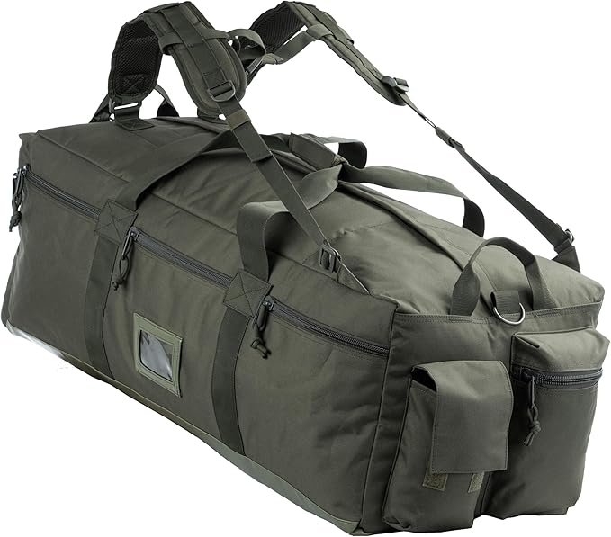 Large Military Duffle Bag Tactical Gear Load Out Bag Deployment Cargo Bag by XMILPAX