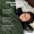 Dot&Dot Twist Memory Foam Travel Pillow - Image 3