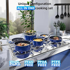 Deluxe DUXANO 14PC Healthy Pots and Pan - Image 3