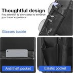 SOKOK Carry On Travel Backpack Waterproof Business Backpack Expandable - Image 9