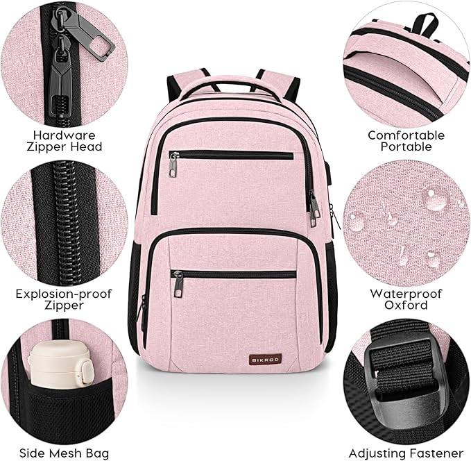 Backpack for Girls Women, School Backpack for Teen Boys, Lightweight Casual - Image 3