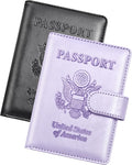Herain Passport Holder for Travel Cruise Essentials, RFID Passports Book Card by WelcometoHerain