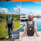 SKYSPER 15L/20L Foldable Hiking Backpack Lightweight Packable Travel Daypack - Image 6