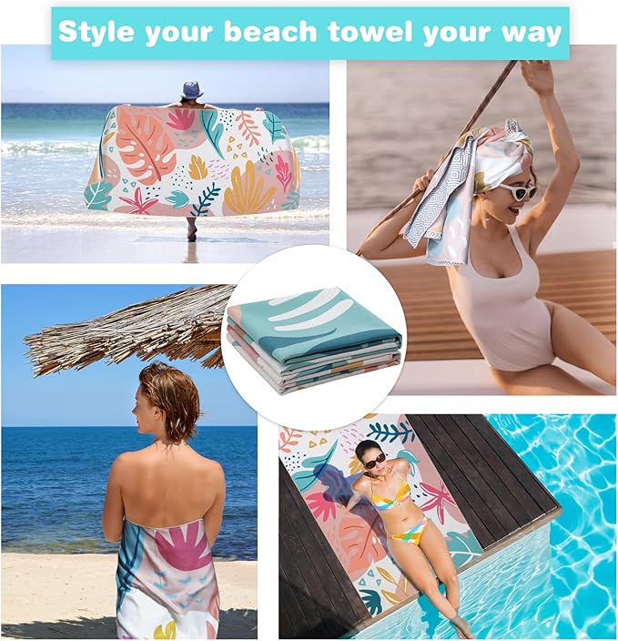PY SUPER MODE 2 Pack Beach Towel - Image 7