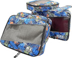 5 Set Packing Cubes for Travel Large Suitcase Luggage Organizer Bags Travel - Image 3
