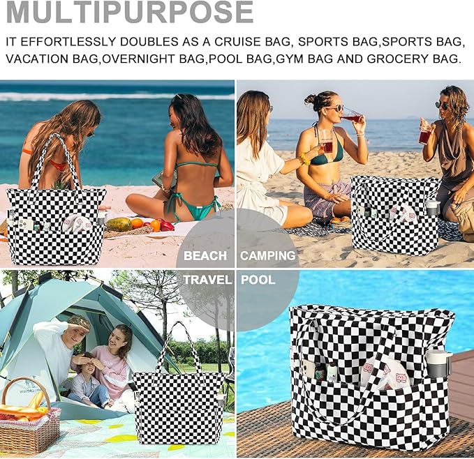 Waterproof Beach Tote Pool Bags - Image 5