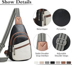Sling Bag Crossbody Bags for Women Small Cross Body Bag Fanny Packs Chest Sling - Image 5