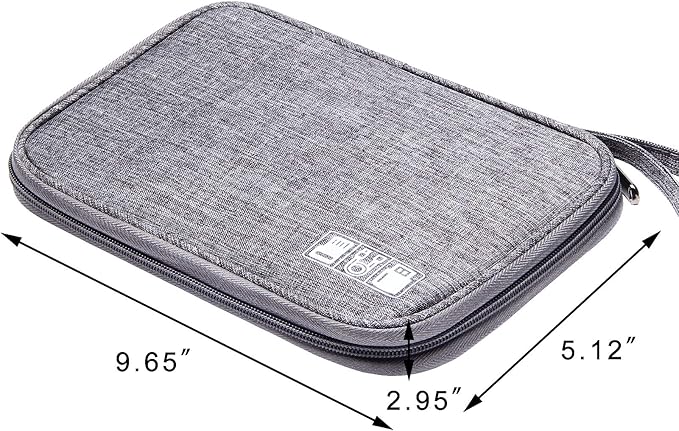SELLYFELLY Travel Electronics Organizer Portable Cable Organizer Bag - Image 3