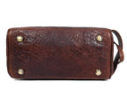 10" Premium Leather Toiletry Travel Pouch - Image 5