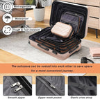 Merax Luggage Set 6 Piece, Hardshell ABS Suitcases - Image 6