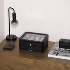 ROTHWELL 8 Slot Leather Watch Box - Image 3