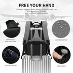 Grey Backpack for Men Women, Backpack for School, School Backpacks for Boys - Image 5