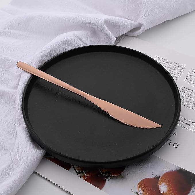 20 Pieces Silverware Set 304 Stainless Steel, Healthy & Eco-Friendly Silver - Image 3