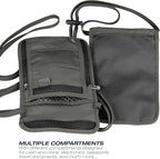Lewis N. Clark Stash Neck Travel Wallet, RFID Blocking Passport Holder - Image 5