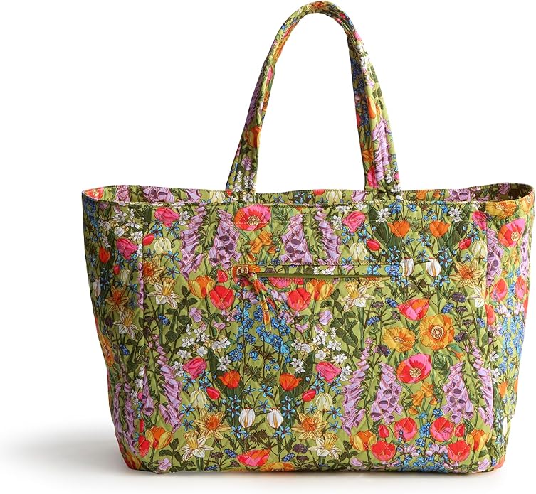 Premium Cotton Knollton Travel Tote Bag by VeraBradley