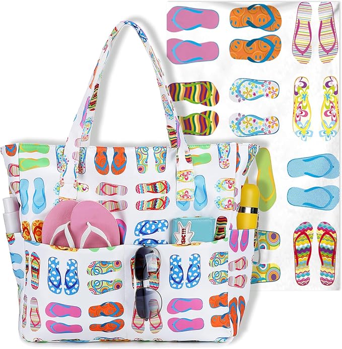 Waterproof Beach Tote Pool Bags - Image 6