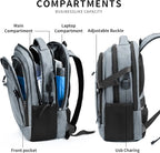 DUSLANG Travel Work Laptop Backpack - Image 3