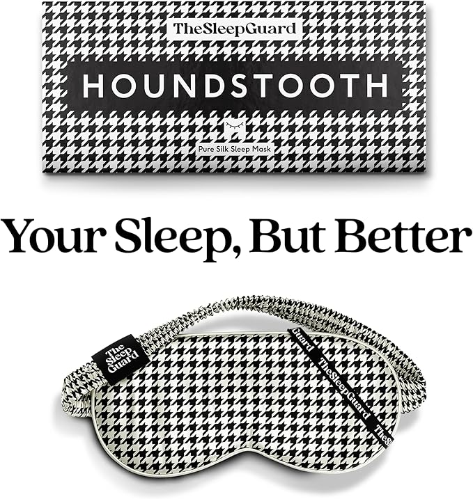 Pure Silk Sleep Mask Light Blocking Travel Essentials. Eye Masks - Image 6