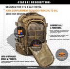 Tactical Backpack Military Backpacks - Image 2