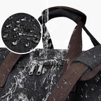 Felipe Varela 60L Duffle Bag for Men, Large Canvas Expandable Duffle Bag for - Image 6
