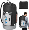BALEINE 120L Laundry Bag Backpack, 900D Oxford Fabric Large Travel Laundry Bags by BALEINE