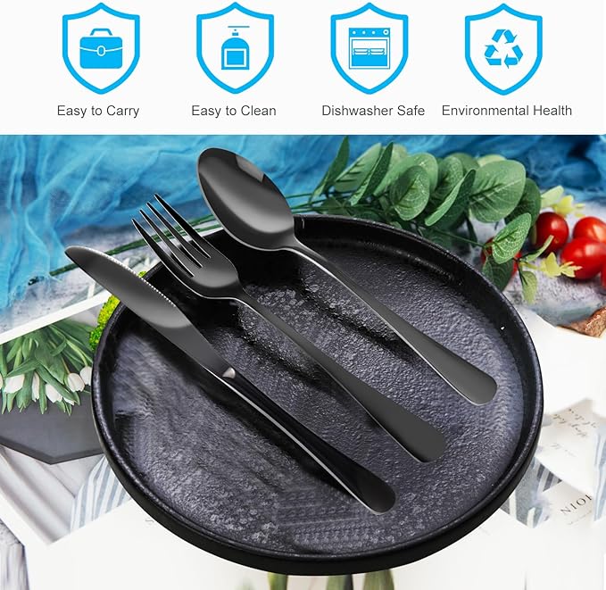4PCS Premium Travel Utensils - Image 2