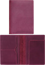 HIFA Leather Passport Holder, Handmade Passport Cover by HIFA