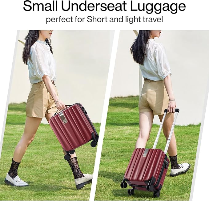Hanke 14 Inch Underseat Carry On Luggage - Image 2
